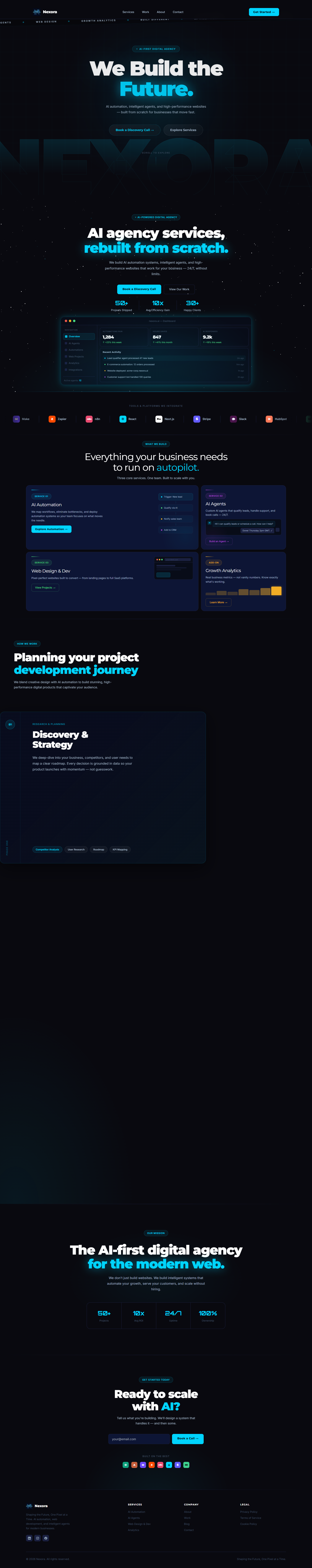 Nexora Website Preview